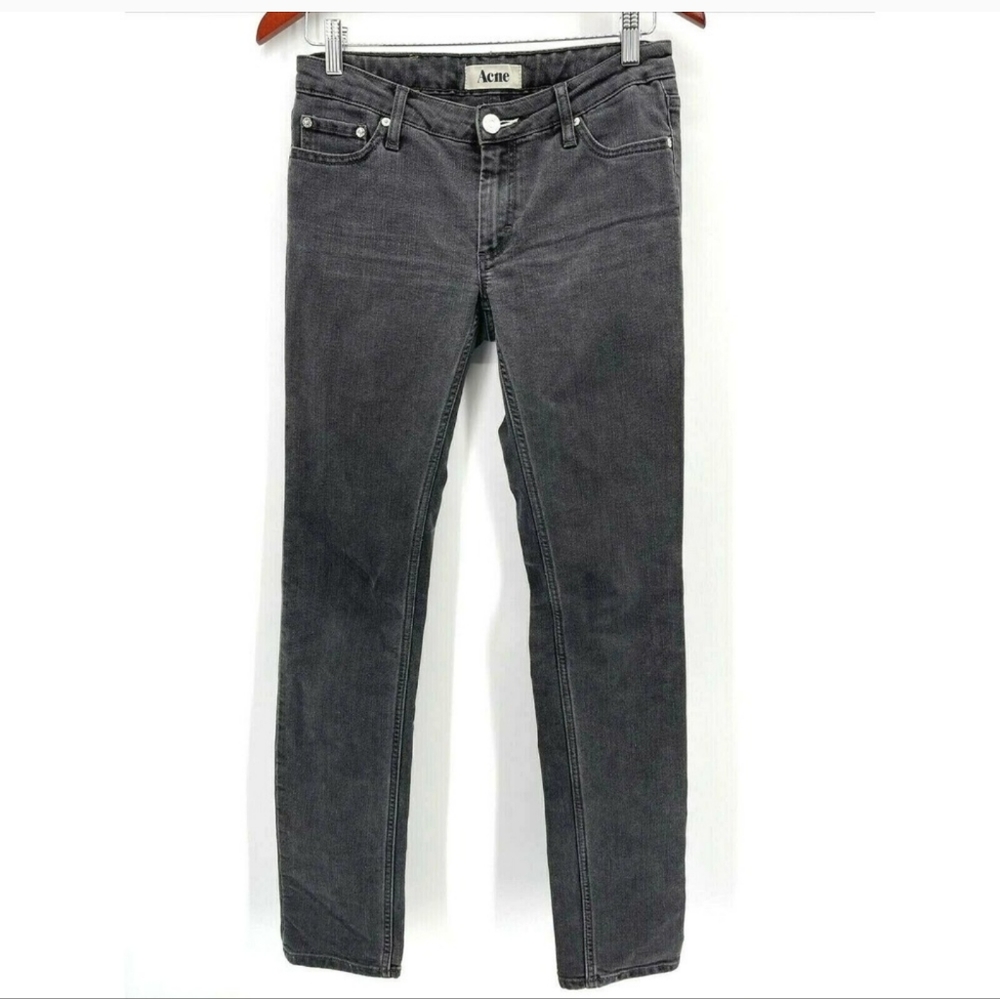 Acne straight leg grey Jean